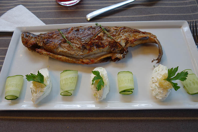 Жареный хариус (фото 2015)