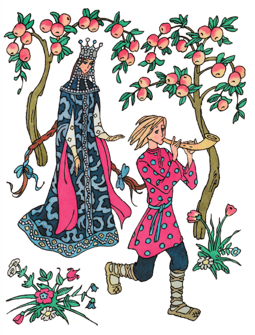 Илл. из книги "Сказки разных народов"