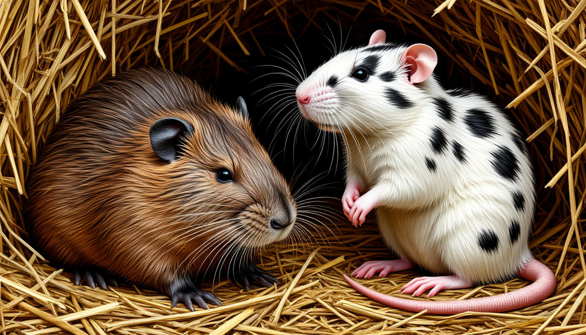 НУТРИЯ и РУЧНАЯ КРЫСКА