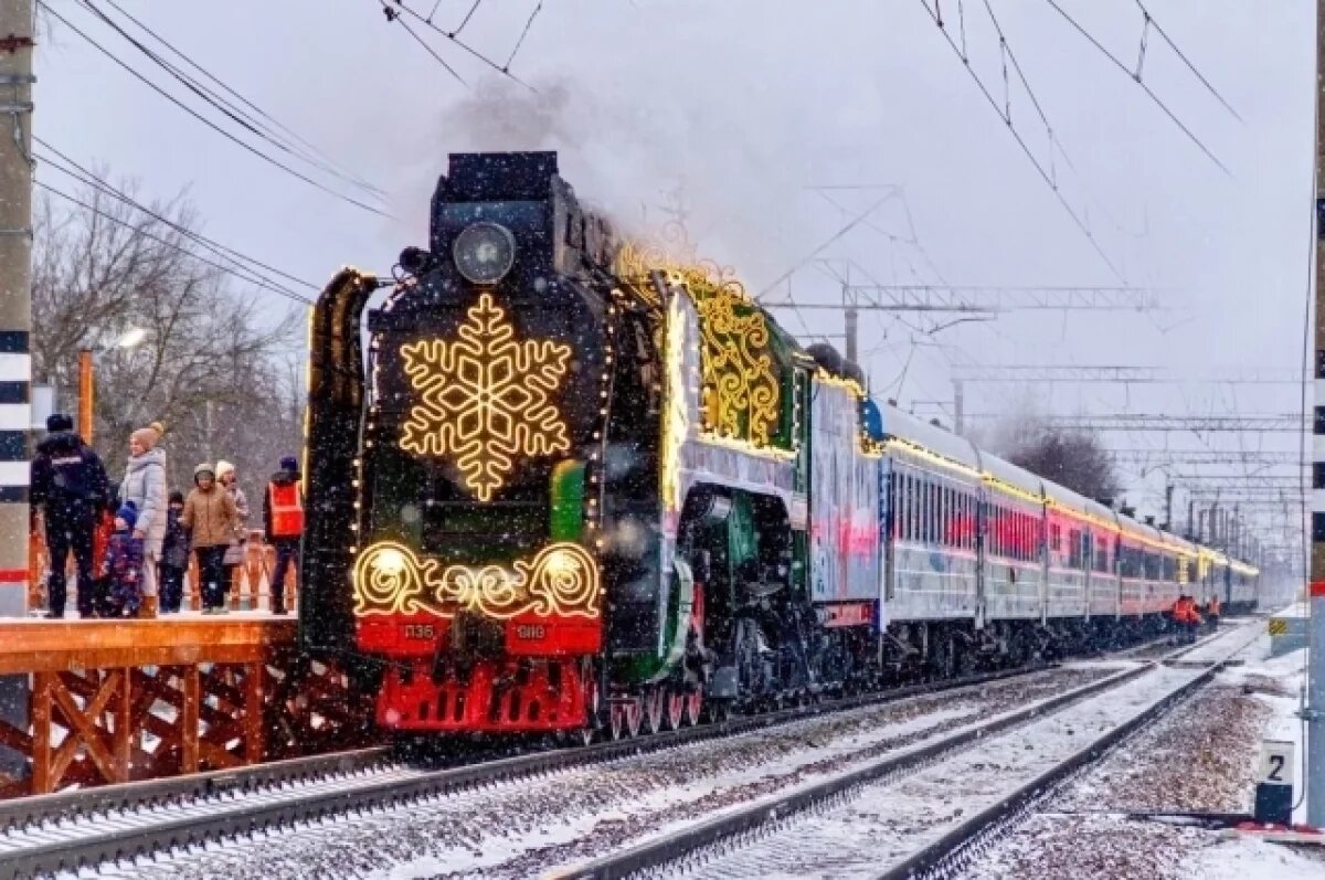    Поезд Деда Мороза сделает одну остановку во Владимирской области