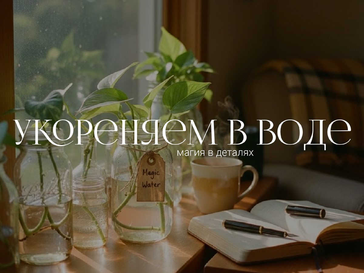 Укоренение в воде 