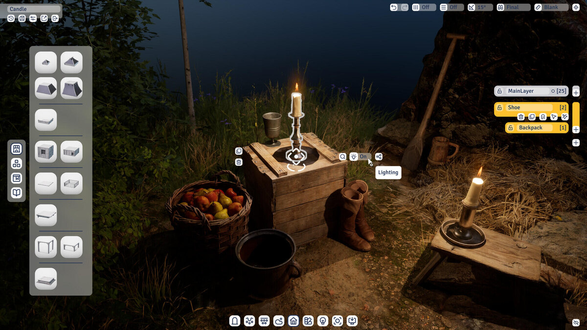    Галерея игры Outside the Blocks