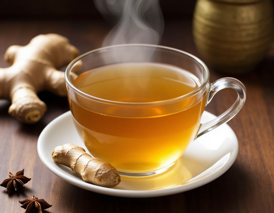 Имбирный чай для здоровья печени: напиток, который растворяет жир и «разжигает» обмен веществ