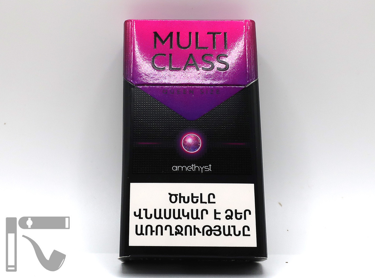 Сигареты Multi Class Amethyst. Фото: © канал "Уголок Курильщика"