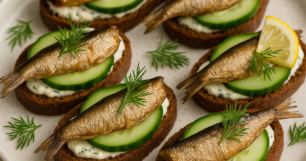 Новые акценты классики: как приготовить идеальные новогодние бутерброды со шпротами