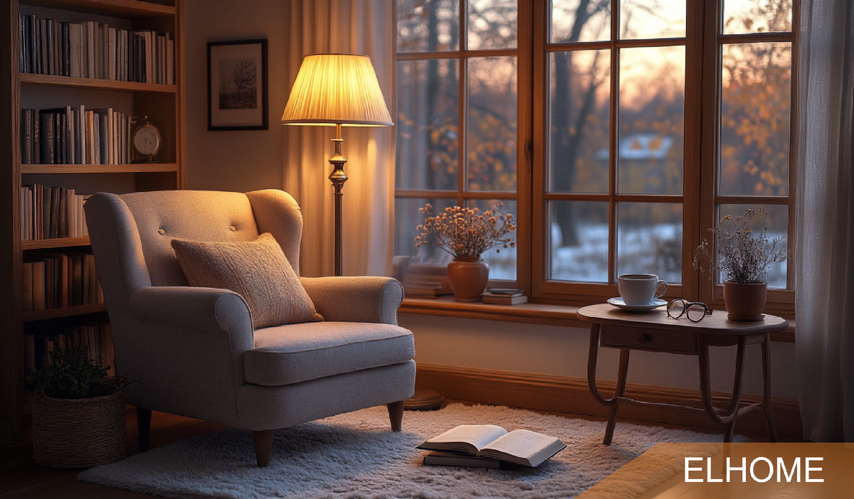 Вечер с книгой — лучший способ восстановить силы. Несколько деталей создают идеальную атмосферу для погружения в чтение и качественного отдыха.