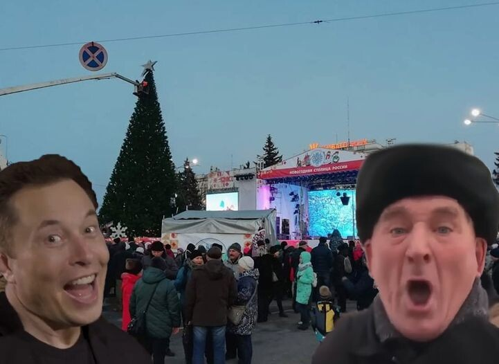 Первая попытка у Рязани в качестве новогоднец столицы, правда, была не слишком удачной.Напомню, что ёлочка отказывалась зажигаться несмотря на всю помощь толпы с криками «Ёлочка Гори». После этого, Рязаньстала объектом мемов.  Но я уверен,что в этот раз город сможет исправиться. 