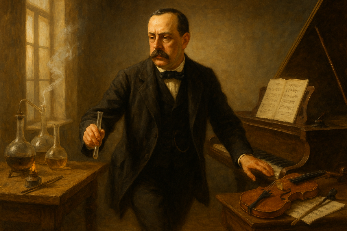 Александр Бородин между двух профессий.