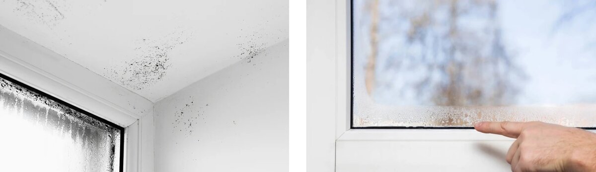 Окна пластиковые потеют в доме