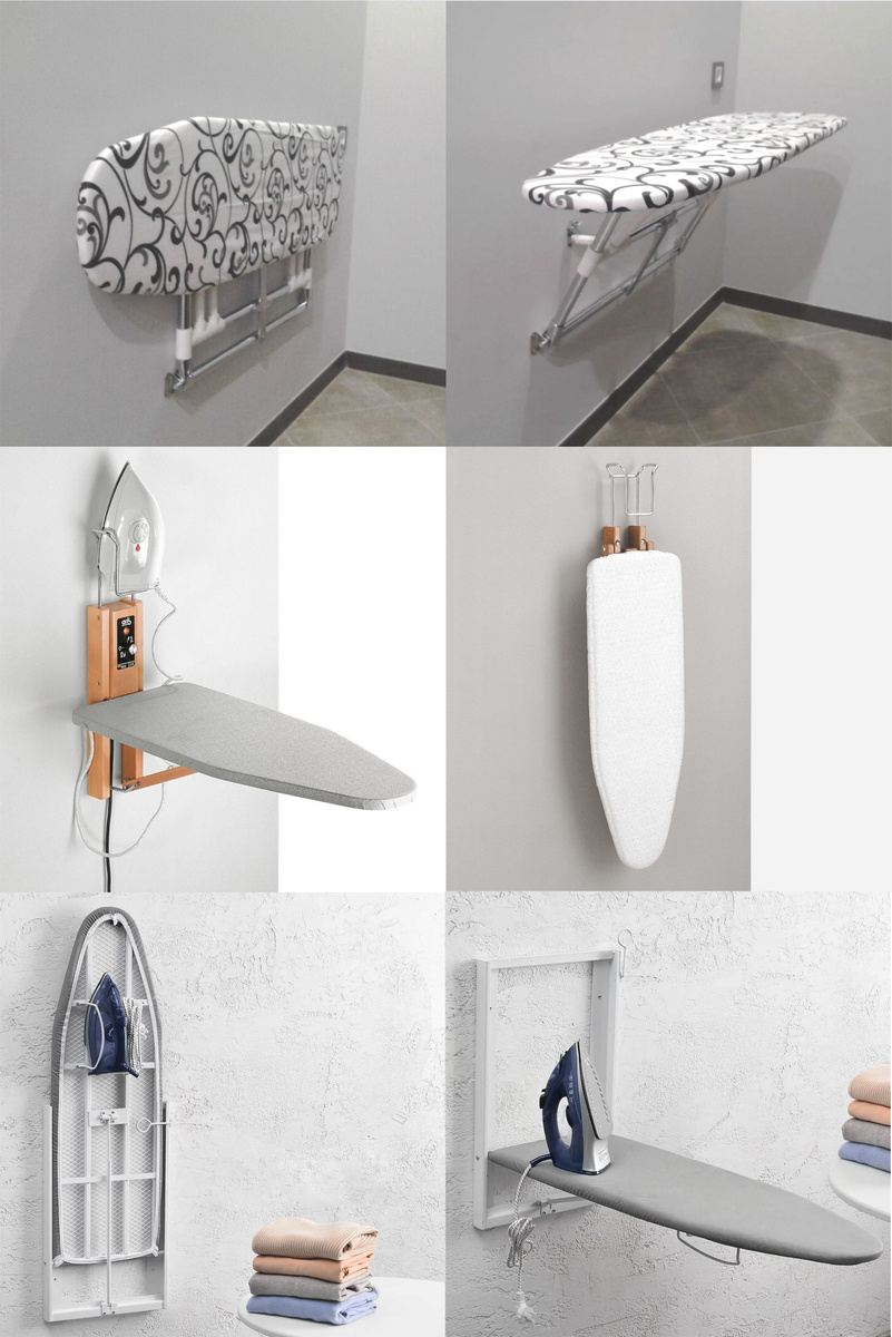 Откидные гладильные доски РУСАЛКА | ARIS Muralix | Haofan