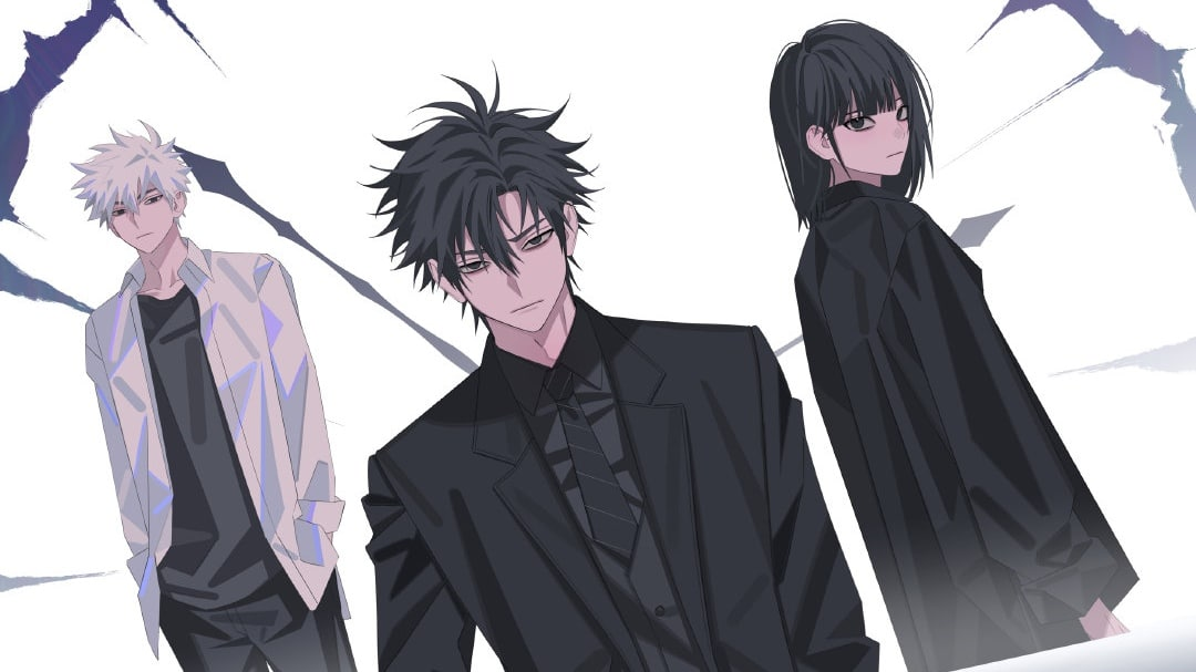 главные герои дунхуа (Лу Гуан, Чэн Сяоши, Цяо Лин)