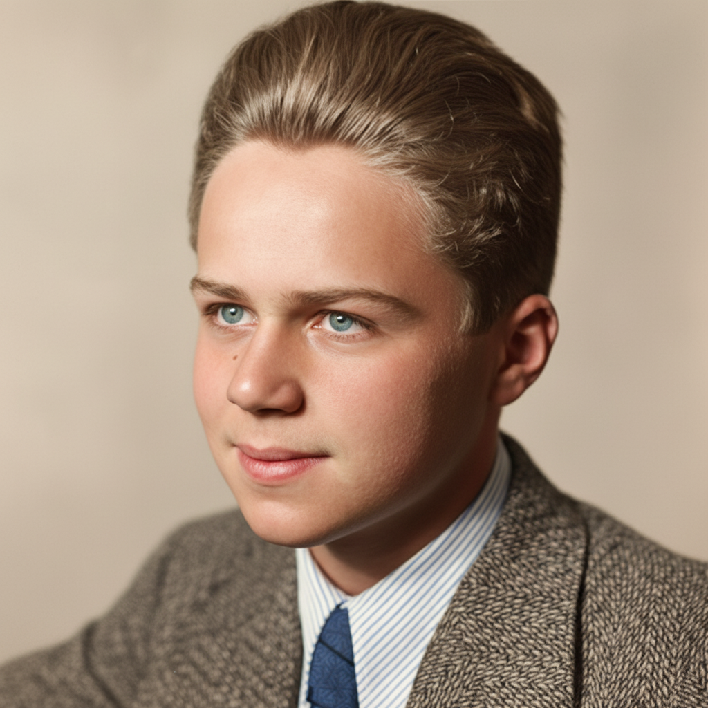 Фото Владимира Шахурна. Восстановление черно-белое фото