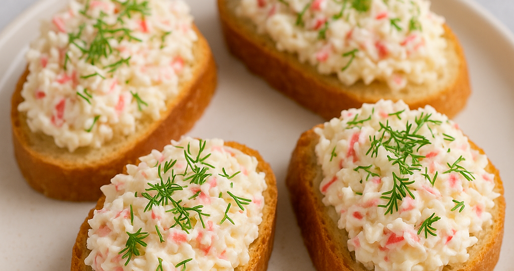 Как я готовлю самые нежные новогодние бутерброды с крабовыми палочками и плавленым сыром: рецепт, который всегда просят повторить