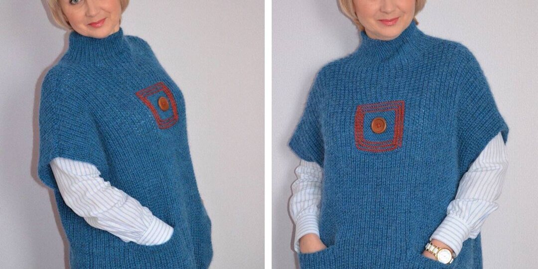 Жилет с карманами