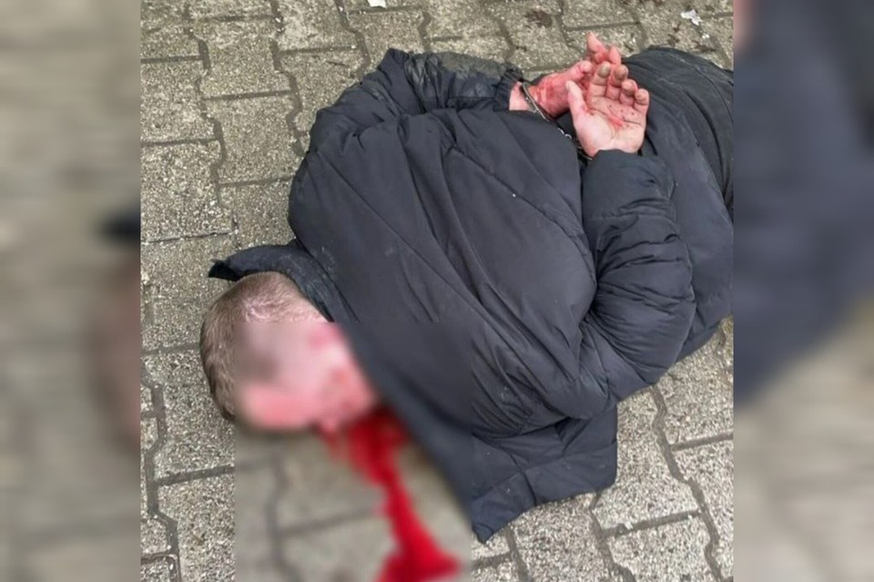    Подозреваемого задержали на улице. Фото: «Химмаш Екатеринбург»