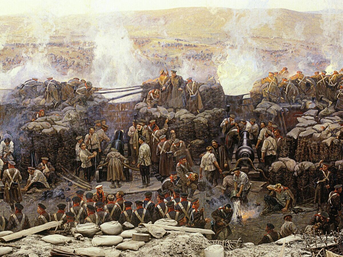    Панорама "Оборона Севастополя 1854-1855 гг."© РИА Новости / Александр Лыскин