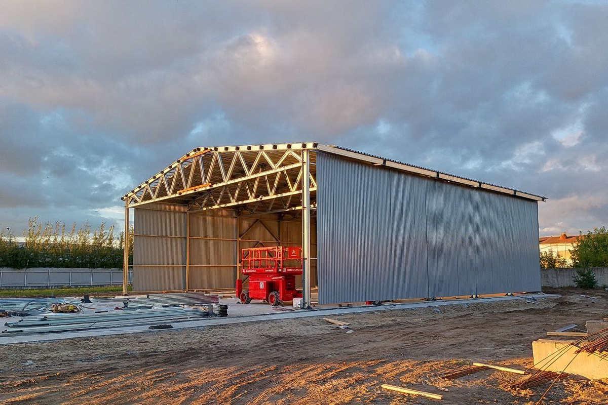 Проект ангара для хранения продукции