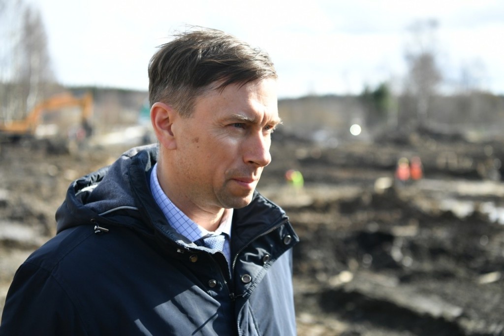    Замминистра строительства ЖКХ и энергетики Карелии Виталий Сергеев. Фото: «Республика» / Сергей Юдин