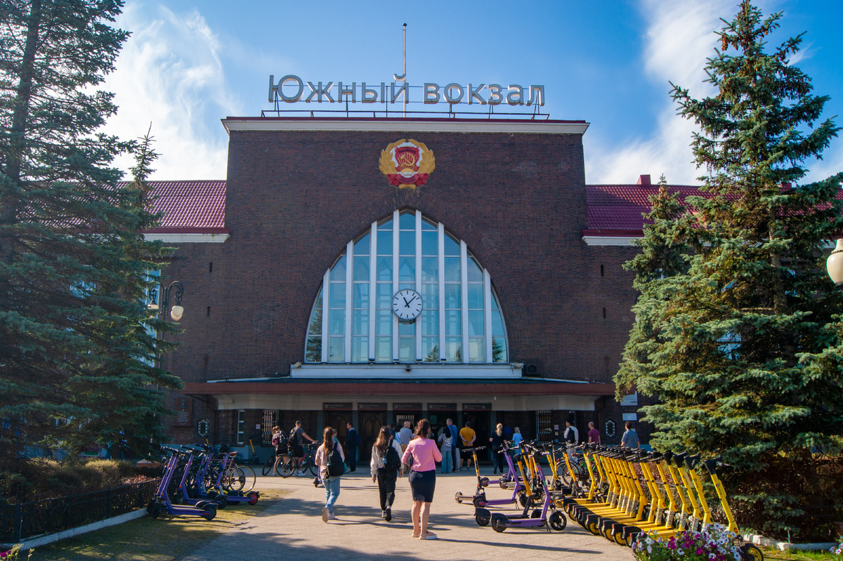 Калининград. Южный вокзал.