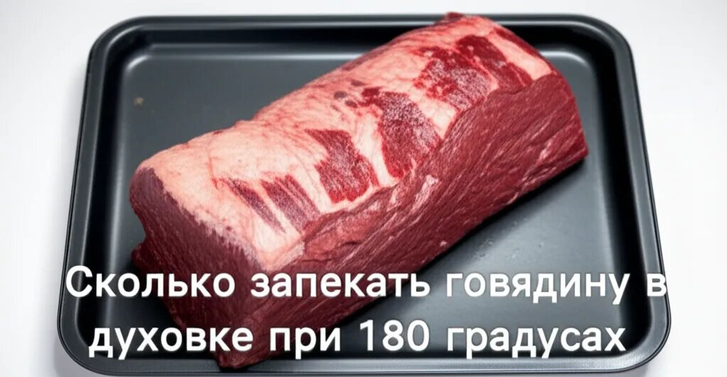    Сколько запекать говядину в духовке при 180 градусах Евгения Супова