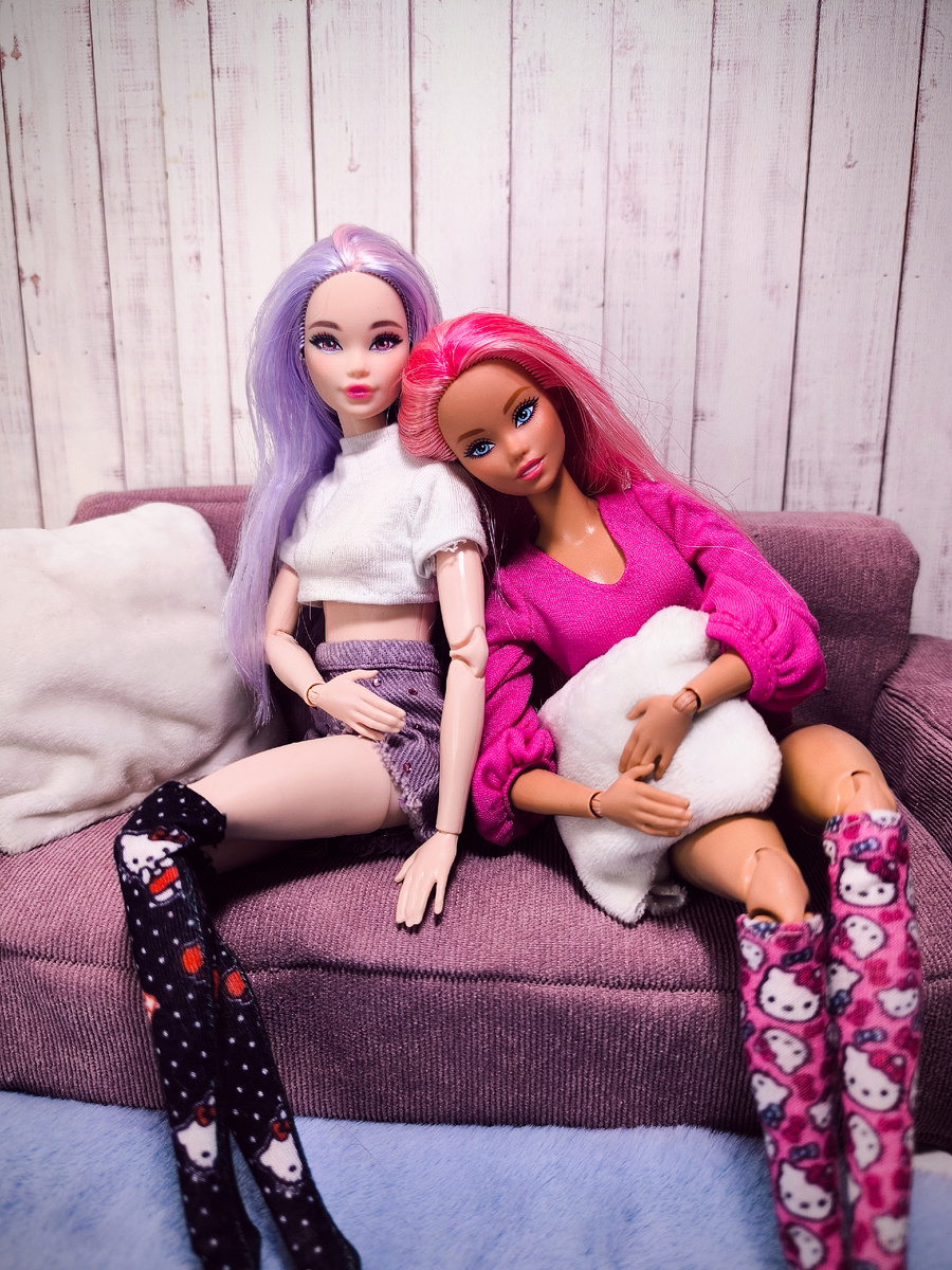 Ариша с сестрой Мией