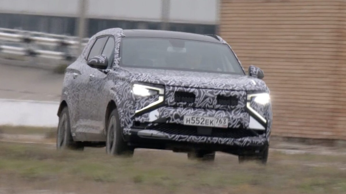    LADA Azimut на тестах. Скриншот из видео АвтоВАЗа