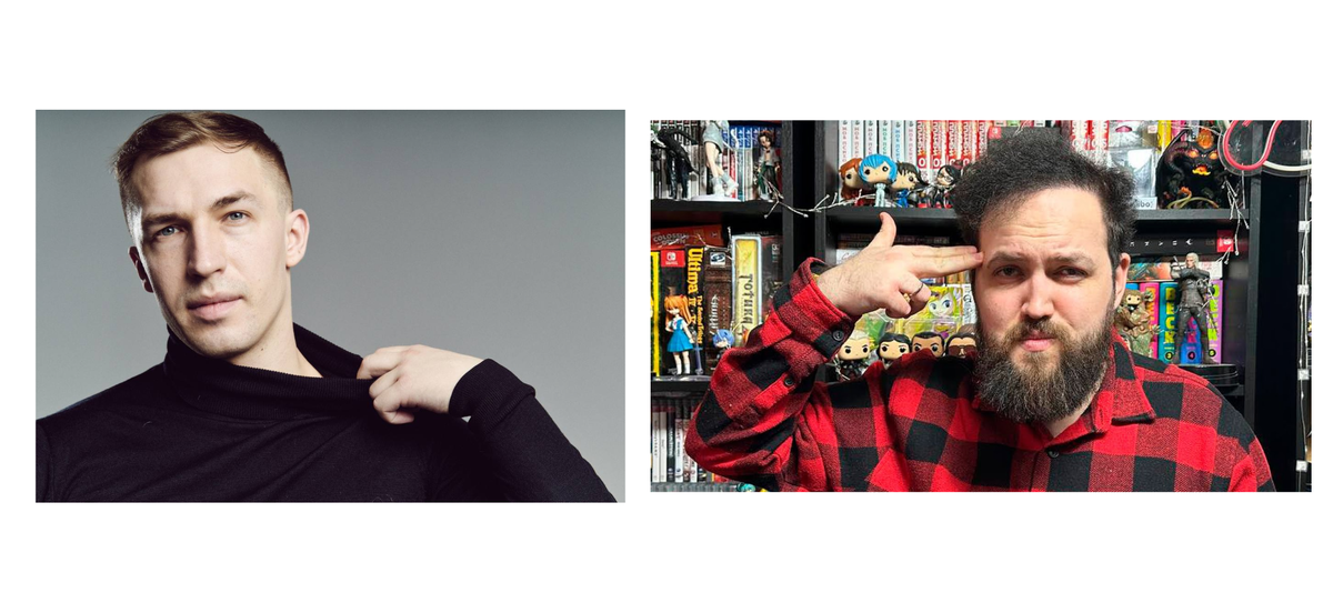     Слева – Егор Васильев. Справа – Бэбэй