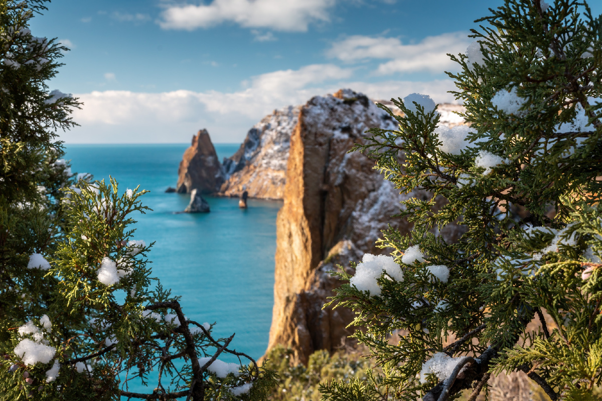 Зимний Крым. Источник фото: shutterstock.com