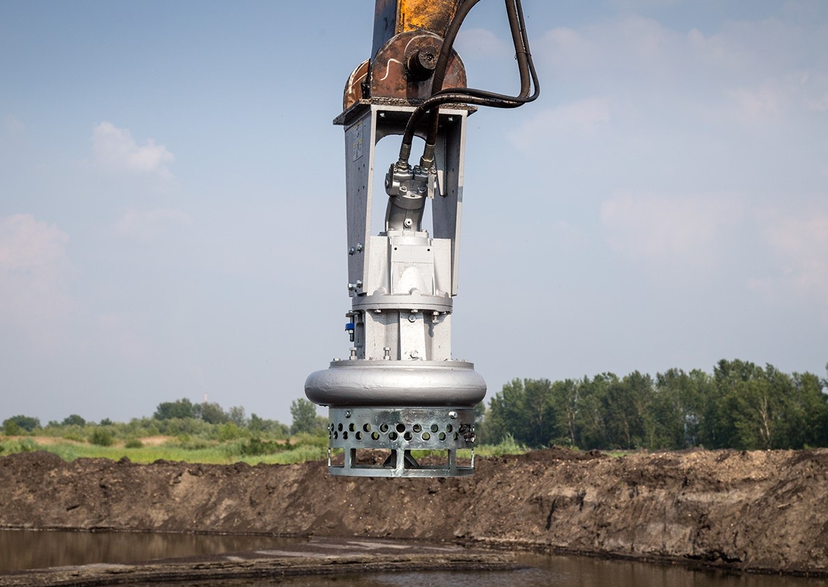 Погружной шламовый насос