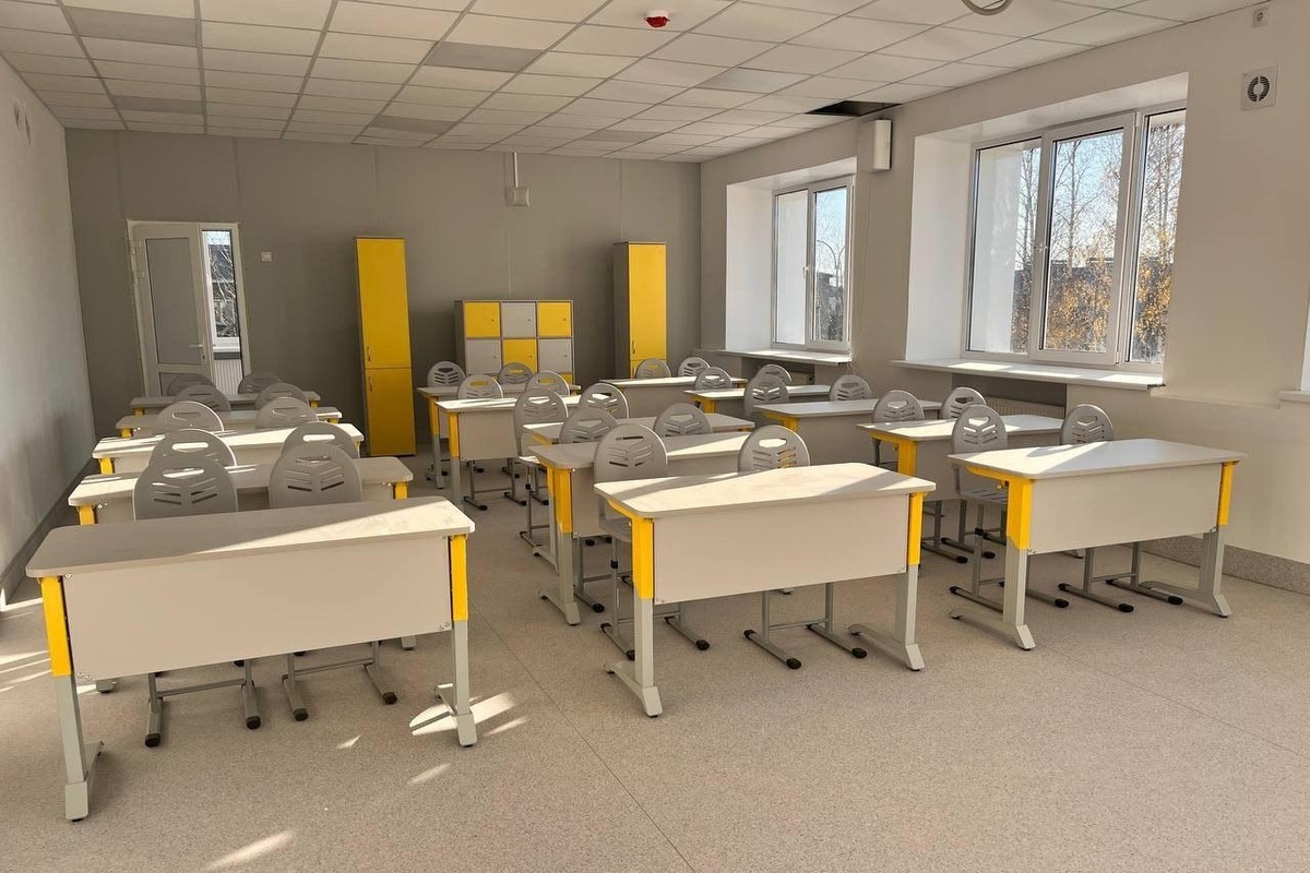    В Советском завершился капитальный ремонт старейшей школы города