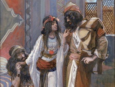 Тиссо Джеймс, "Блудница Раав из Иерихона и два шпиона". Фото из открытого доступа