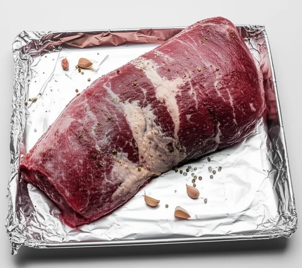    Сколько запекать говядину в фольге целым куском Евгения Супова