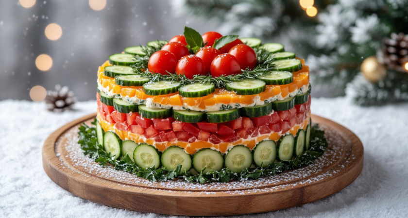    Салат «Соломка» — любимое блюдо Огненной Лошади на Новый год — в разы вкуснее популярных «Шубы» и «Оливье»