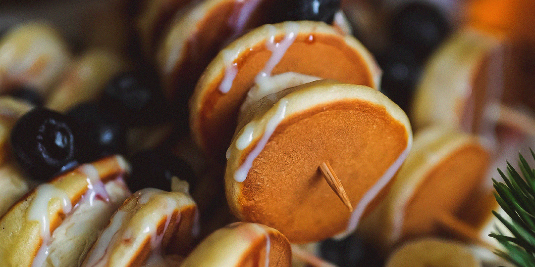 Мини панкейки на кефире с бананом: подробный рецепт