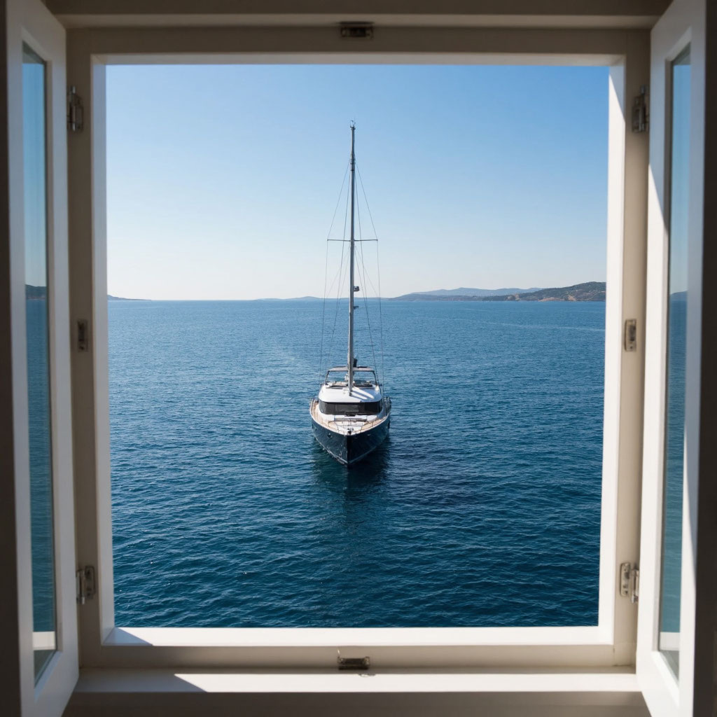 В мечтах яхтсменов оно выглядит примерно так