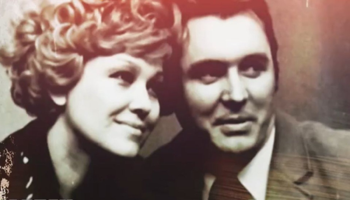    Эдуард Изотов и Инга Будкевич (Фото: скриншот т/п «Человек и судьба» ТК «ОТР»)