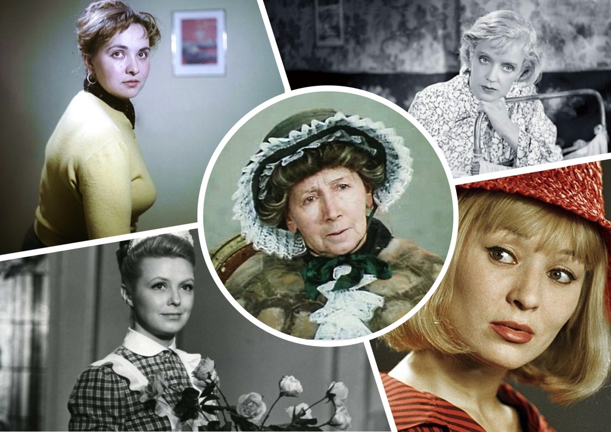 фотоколлаж - Красивые лица советского кинематографа: кто на фото? Тест