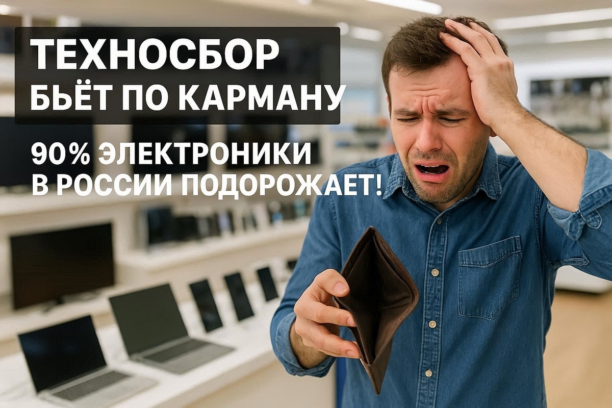 Цена технологий: новый сбор сделает почти всю электронику в России дороже!