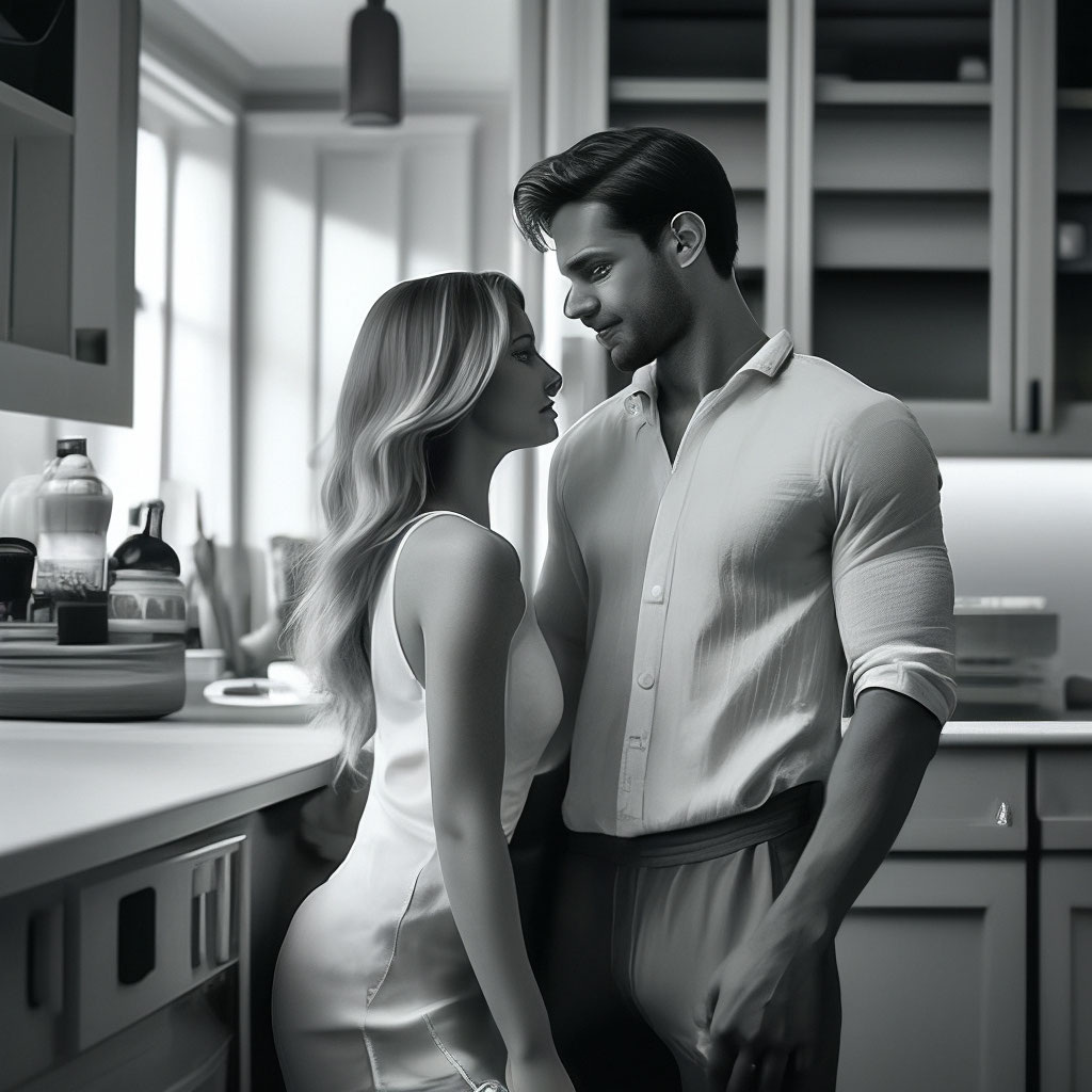 Фото из интернета. Кузина с кавалером.