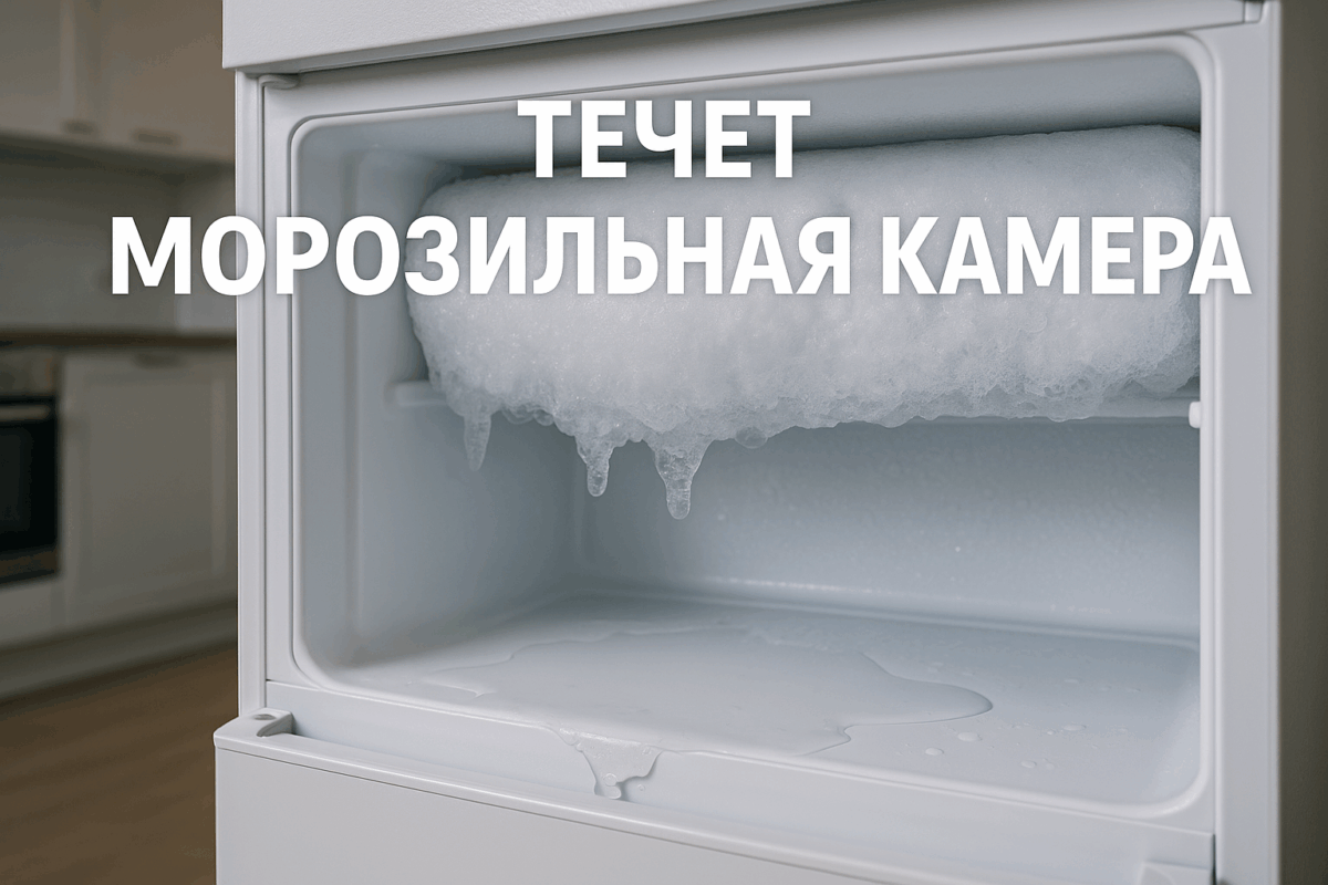    Течет морозильная камера — ремонт дренажа Михаил Юрьевич