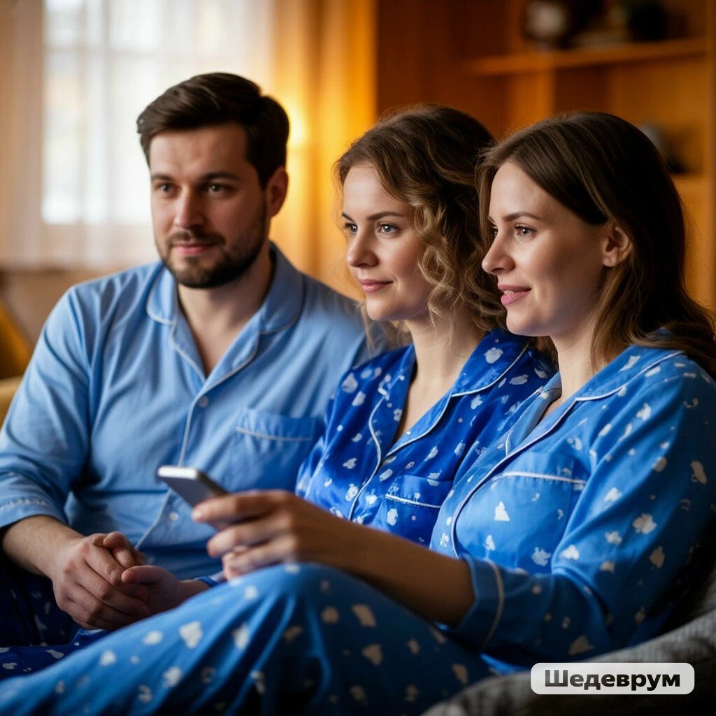 Снова облом.😂 Вторую женщину приписал😆 Пусть так и остается....