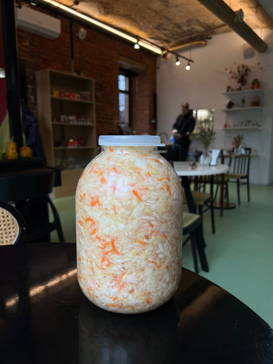 Квашеная капуста в бистро «Ба!»