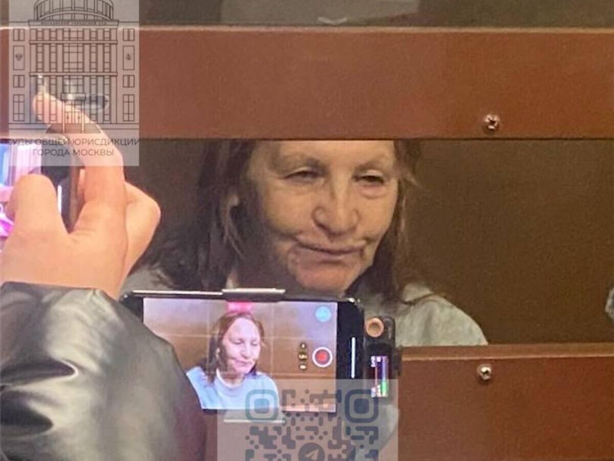    Галина Малухина в суде© Фото : Суды общей юрисдикции города Москвы