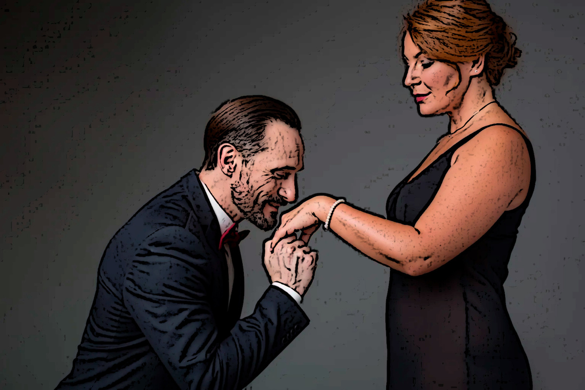 Добрый сэр и его спутница жизни