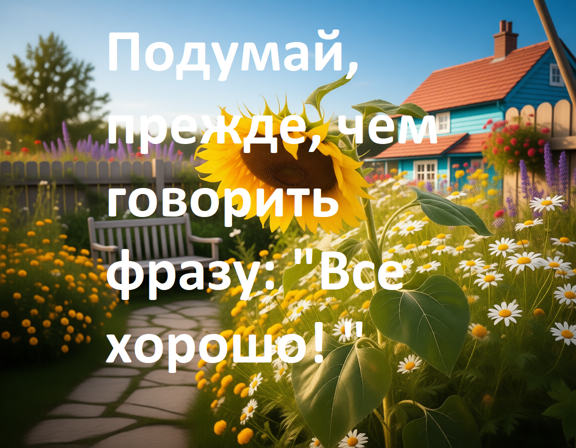 А надо ли говорить, что все хорошо