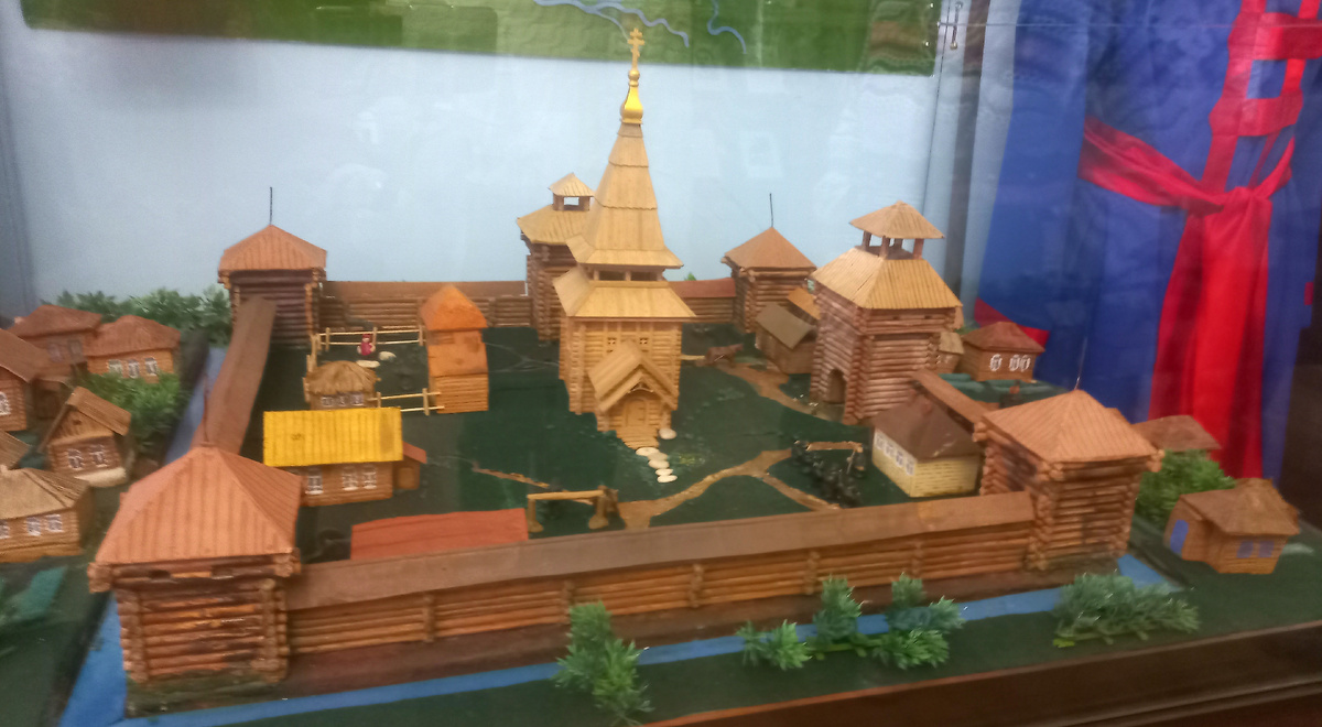 Макет из музея. 