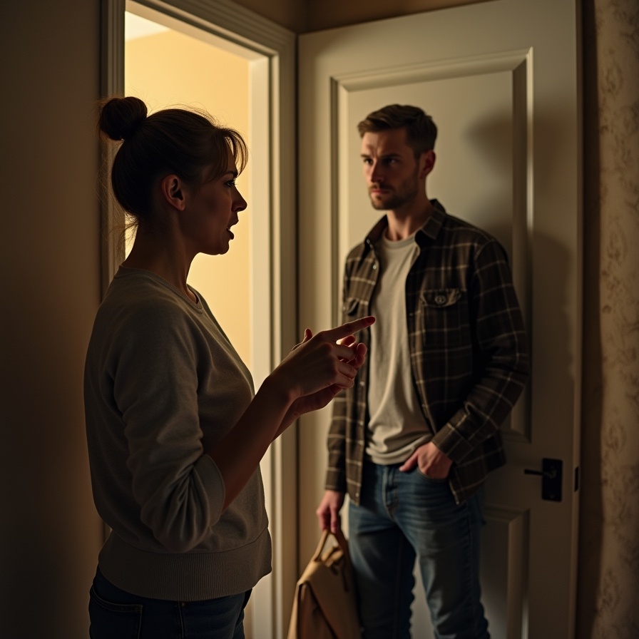 - Ты пять лет обещал развестись, а сам второго ребенка от жены ждешь. Пошел вон отсюда! - выгнала любовника Кристина.