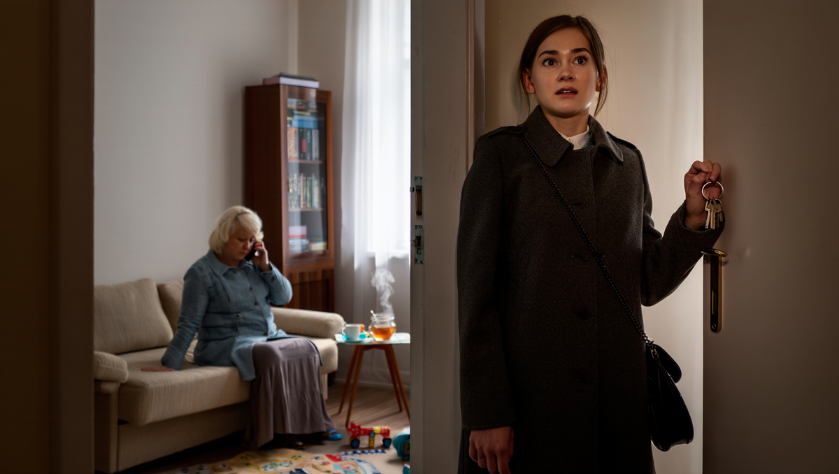 Вернулась домой раньше и услышала, как свекровь обсуждает с подругой мои недостатки по телефону в моей же гостиной.