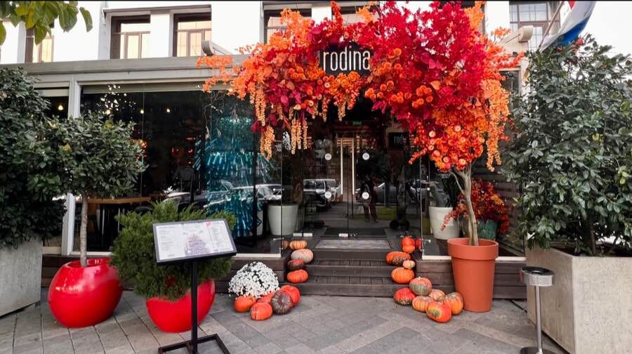 Ресторан "Rodina южной кухни" в Краснодаре. Фото автора канала
