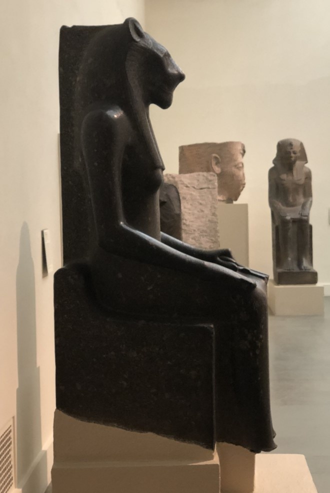 Богиня Сехмет, Бостонский музей.